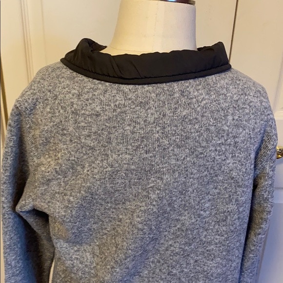 Lands’ End 1/4 zip snap neck sweater - Picture 4 of 7